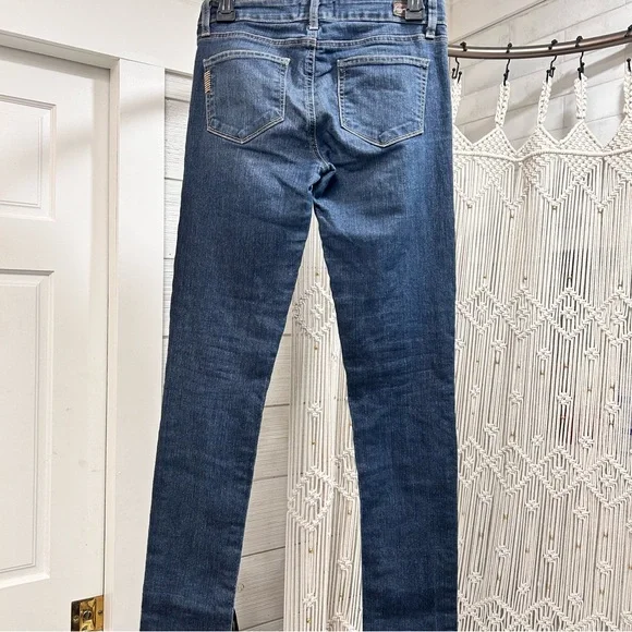 PAIGE Jeans Peg Skinny Blue Wash 27 - Picture 2 of 2